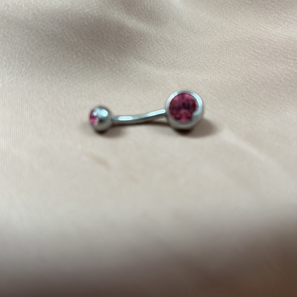 Stainless Steel Bellybutton Ring - Picture 2 of 3